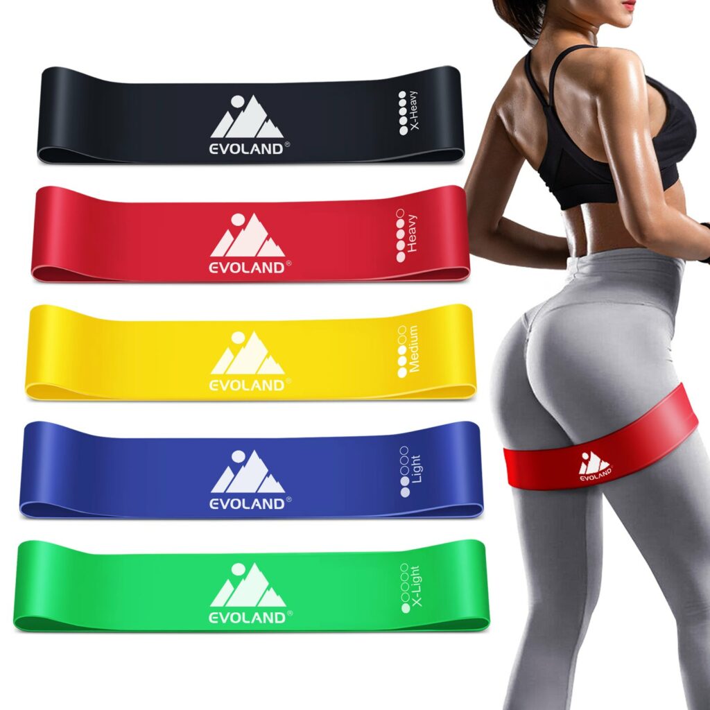 5 EVOLAND Resistance Bands