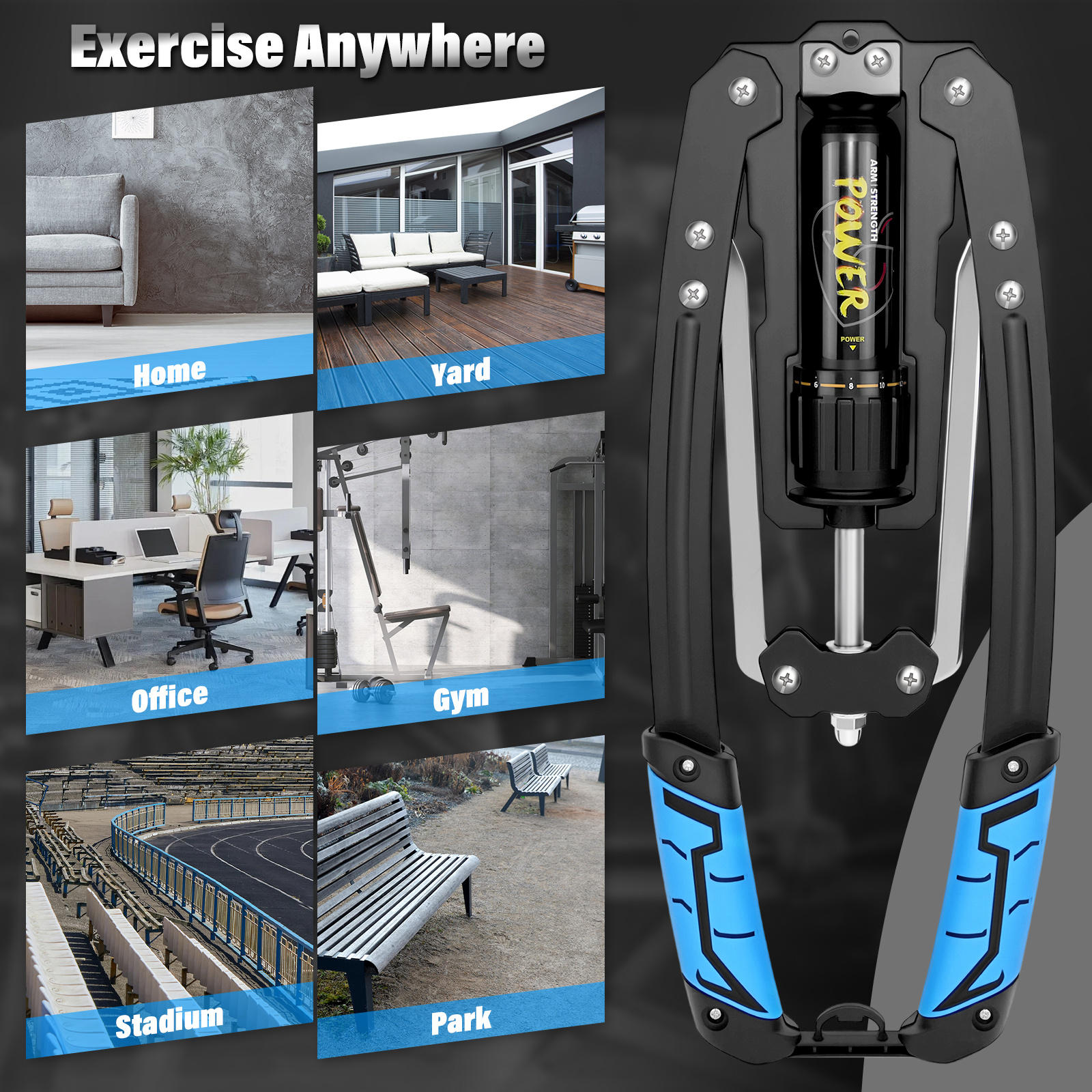 Adjustable Hydraulic Power Twister (10-200kg / 22-440lbs)