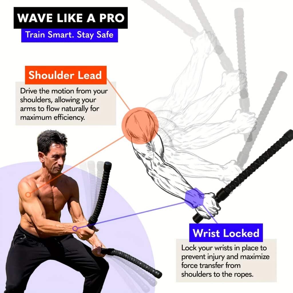 Wireless Battle Ropes