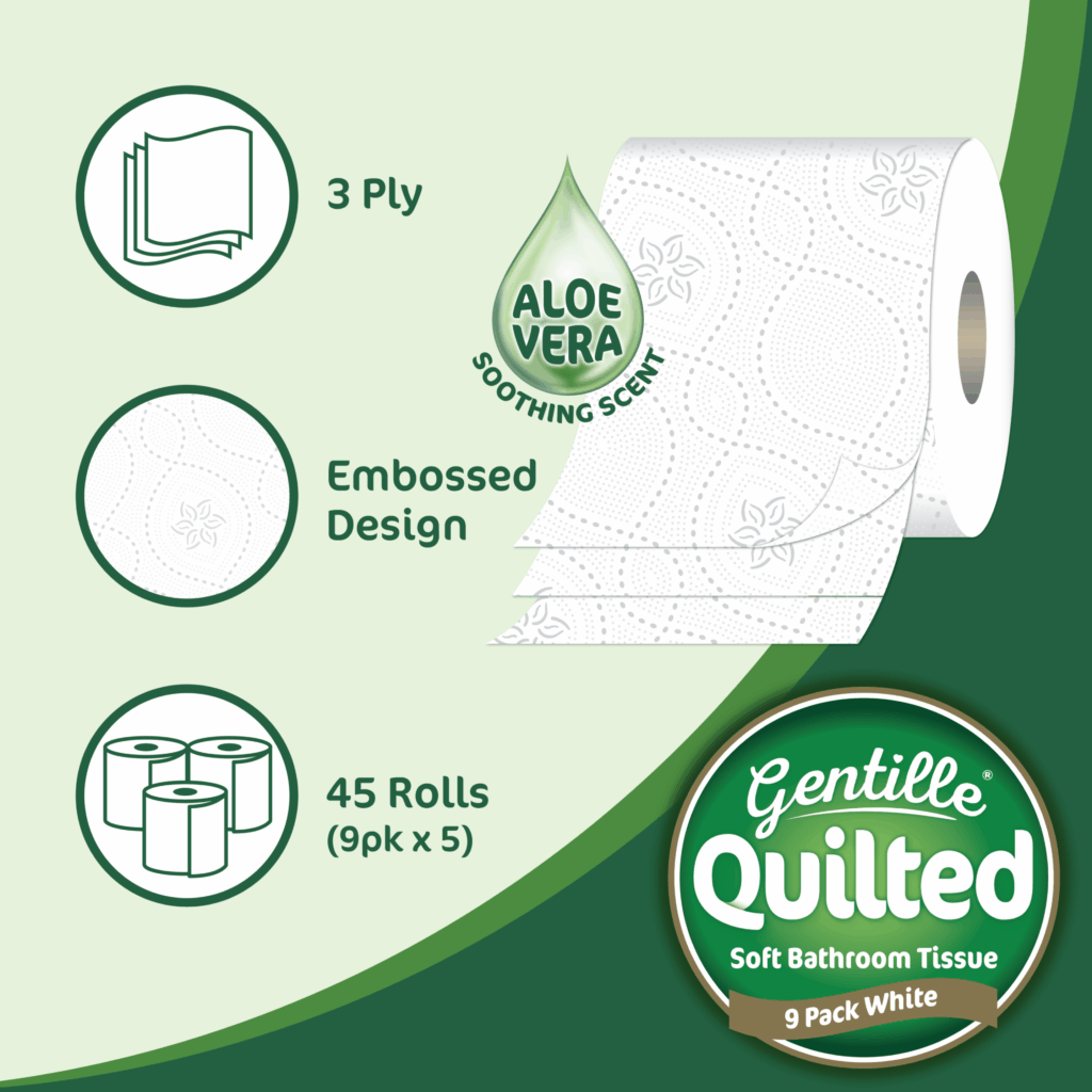 Aloe Vera Toilet Tissue 45 rolls