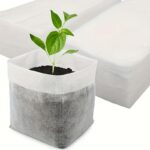 Non Woven Seedling Nursery Bags Planting Pots Set Bulk