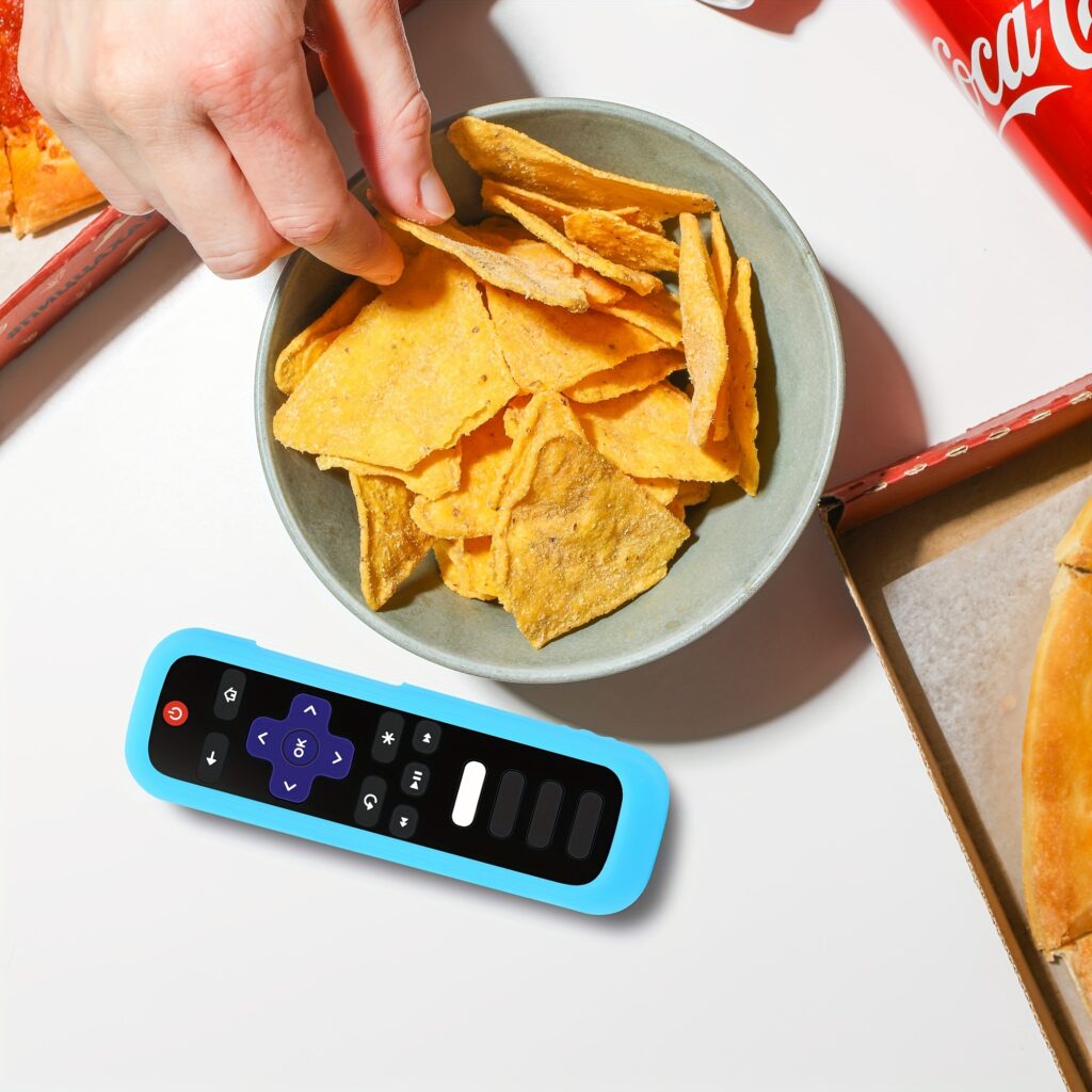 Glow-in-the-Dark Silicone Remote Cover for Roku TV