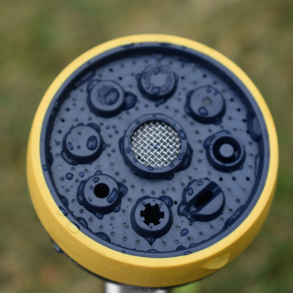 Metal Garden Hose Sprayer Nozzle with 8 Spray Patterns