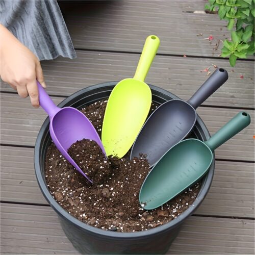 1pc of Thickened Plastic Gardening Shovel, Succulent Soil Scoop, Balcony Vegetable Digging Shovel, Gardening Tool for Loosening Soil And Planting Flowers