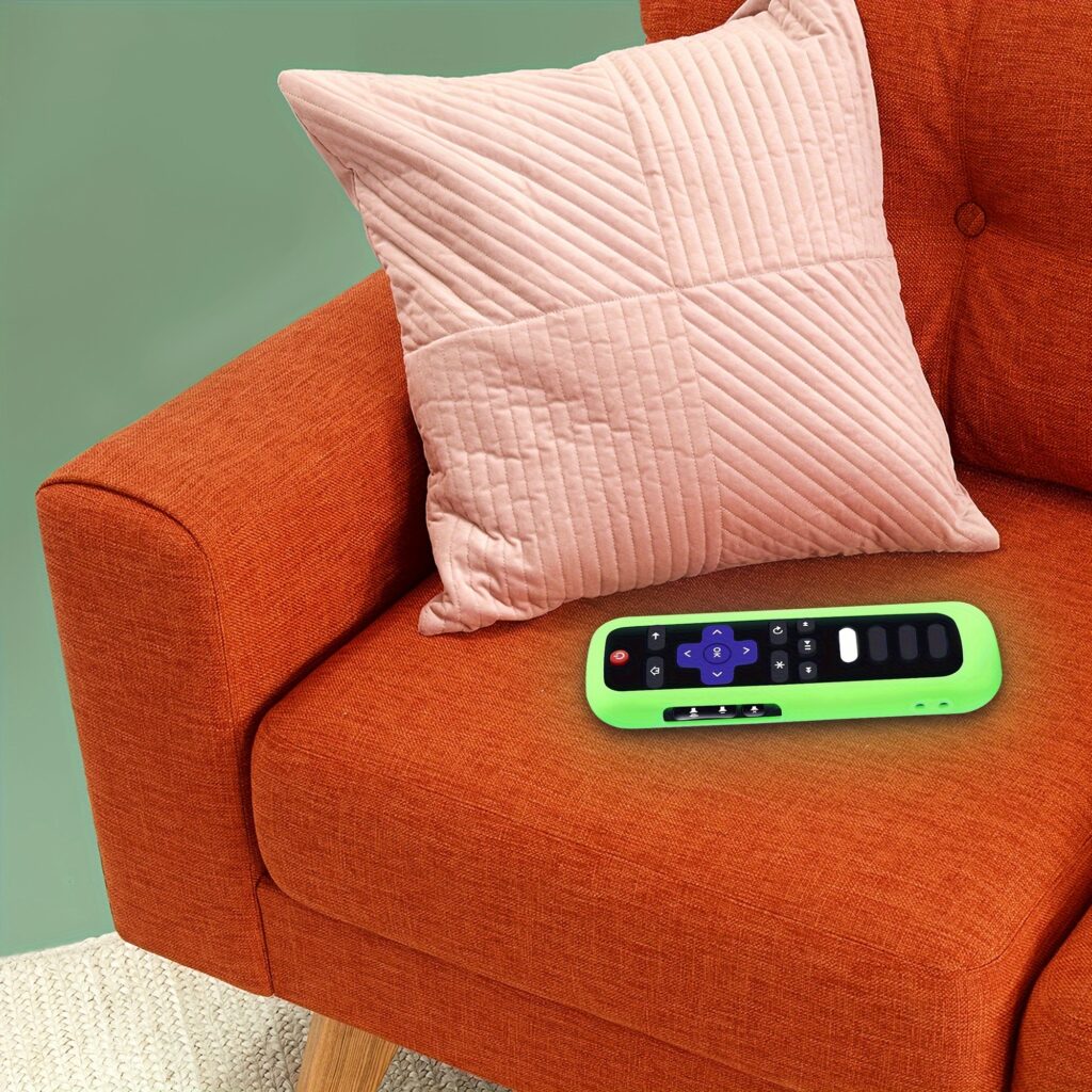 Glow-in-the-Dark Silicone Remote Cover for Roku TV
