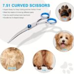 Pet Grooming Scissors Set With Safety Round Tip