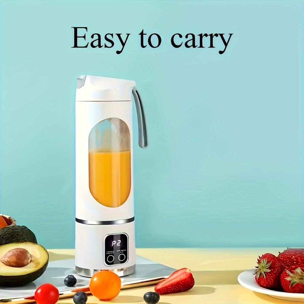 Portable USB Rechargeable Blender Juicer Smoothie Maker 10.14oz to 16.91oz Capacity