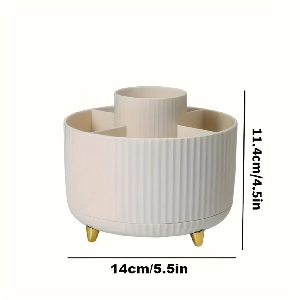 360° Rotating Makeup Organizer Cosmetic Storage Holder 1pc