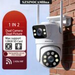 Dual Lens Wireless Security Camera