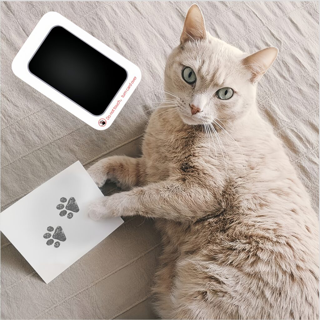 Pet Paw Print Kit – Ink Pad & Imprint Cards
