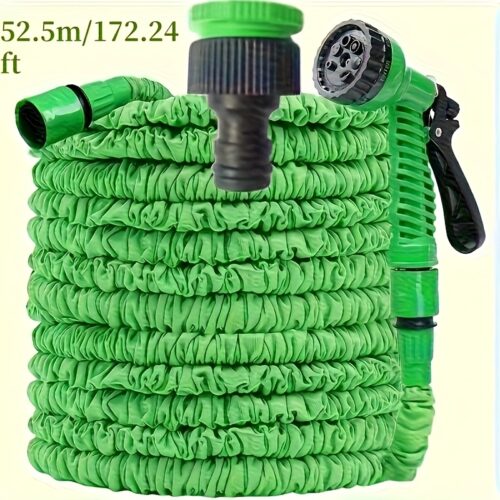 Expandable Garden Hose 200ft with 7-Function Spray Nozzl