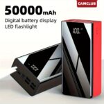 Power Bank 50000mAh Extra Large Capacity With LED Display