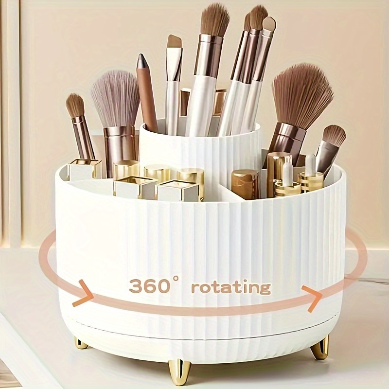 360° Rotating Makeup Organizer Cosmetic Storage Holder 1pc