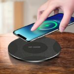 Fast Wireless Charger Slim Charging Pad for iPhone & Samsung