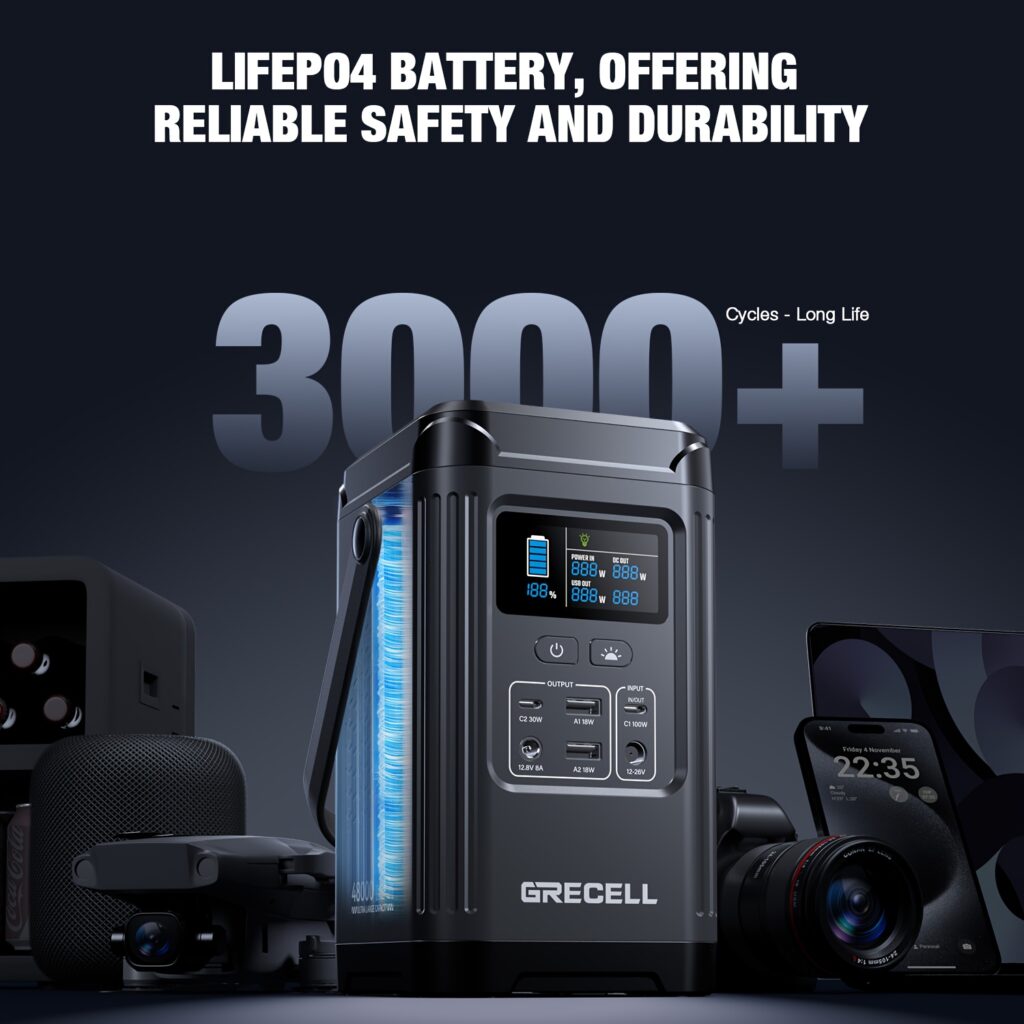 240W Mobile Power Station Battery Pack