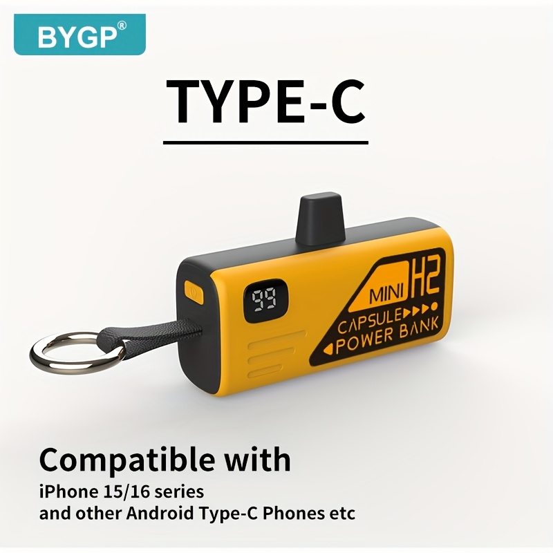 BYGP 5000Mah Mini Portable Charger