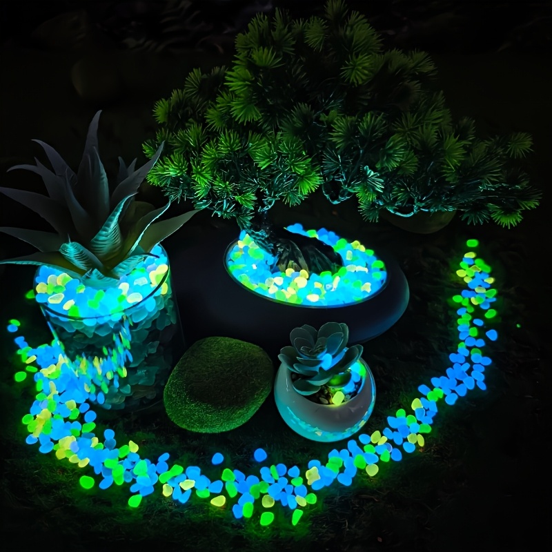 1600pcs Decorative Garden Pebbles Colored Stones