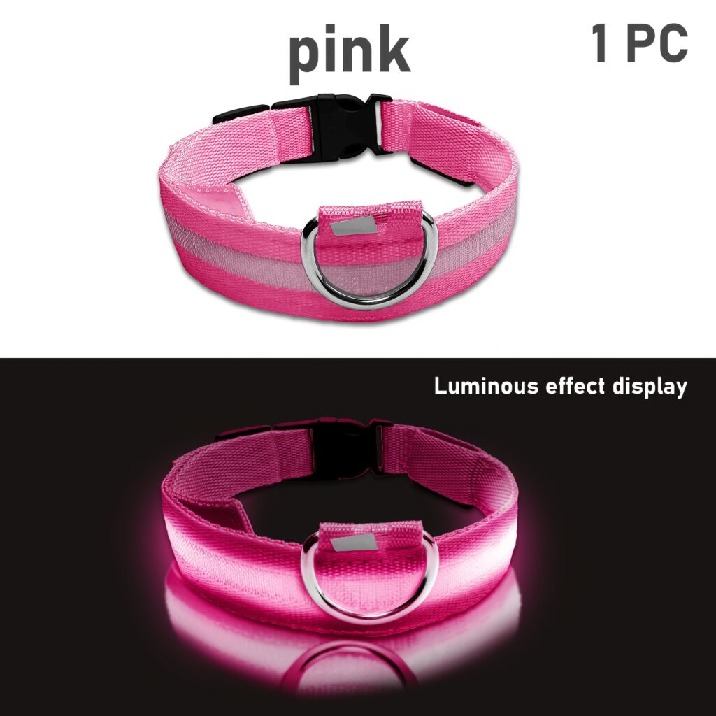 LED Glow Dog Collar