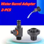 IBC Water Tank Adapter with Valve 1/2" DN15 (2PCS)