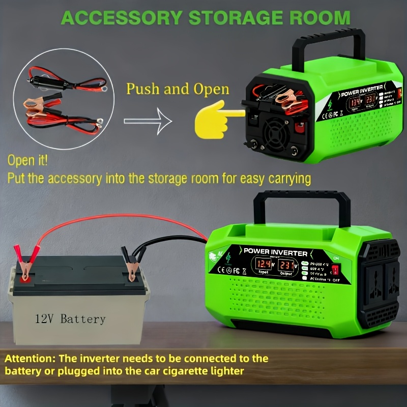 1000W/500W Power Inverter