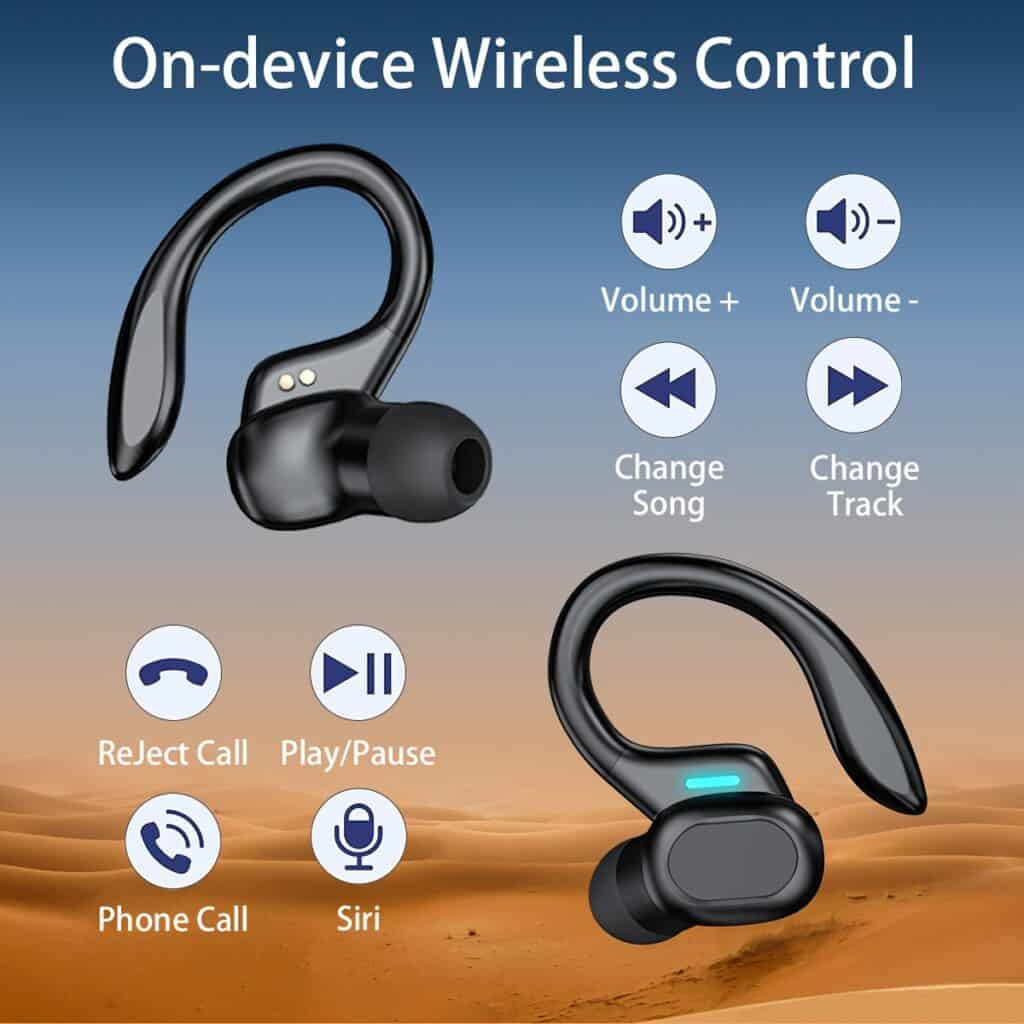 Wireless Earbuds TWS Noise Cancelling Sports Headphones