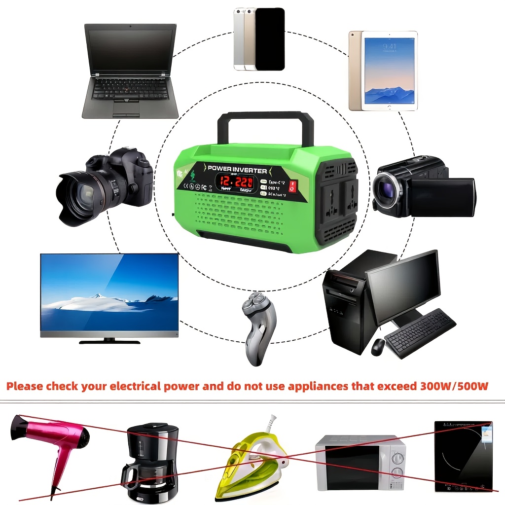 1000W/500W Power Inverter