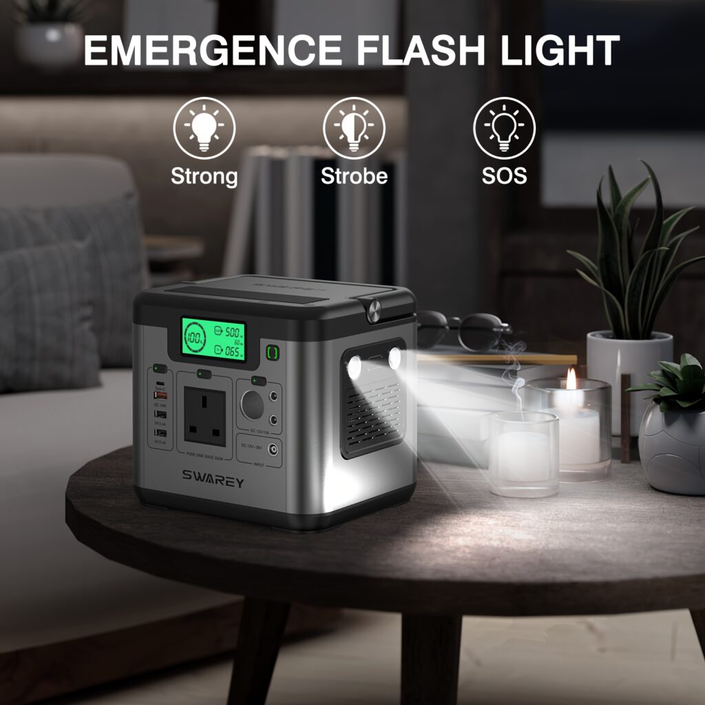 SWAREY 518Wh Portable Power Station