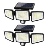74 LED Solar Motion Sensor Outdoor Security Light