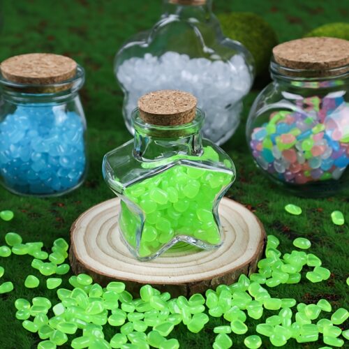 A Bag Containing 1600pcs of Decorative Pebbles for Gardening, Suitable for Events Like Weddings, Parties, Festivals, And Aquariums. These Colorful And Reusable Additions Are Perfect for Outdoor Landscaping And Pottery