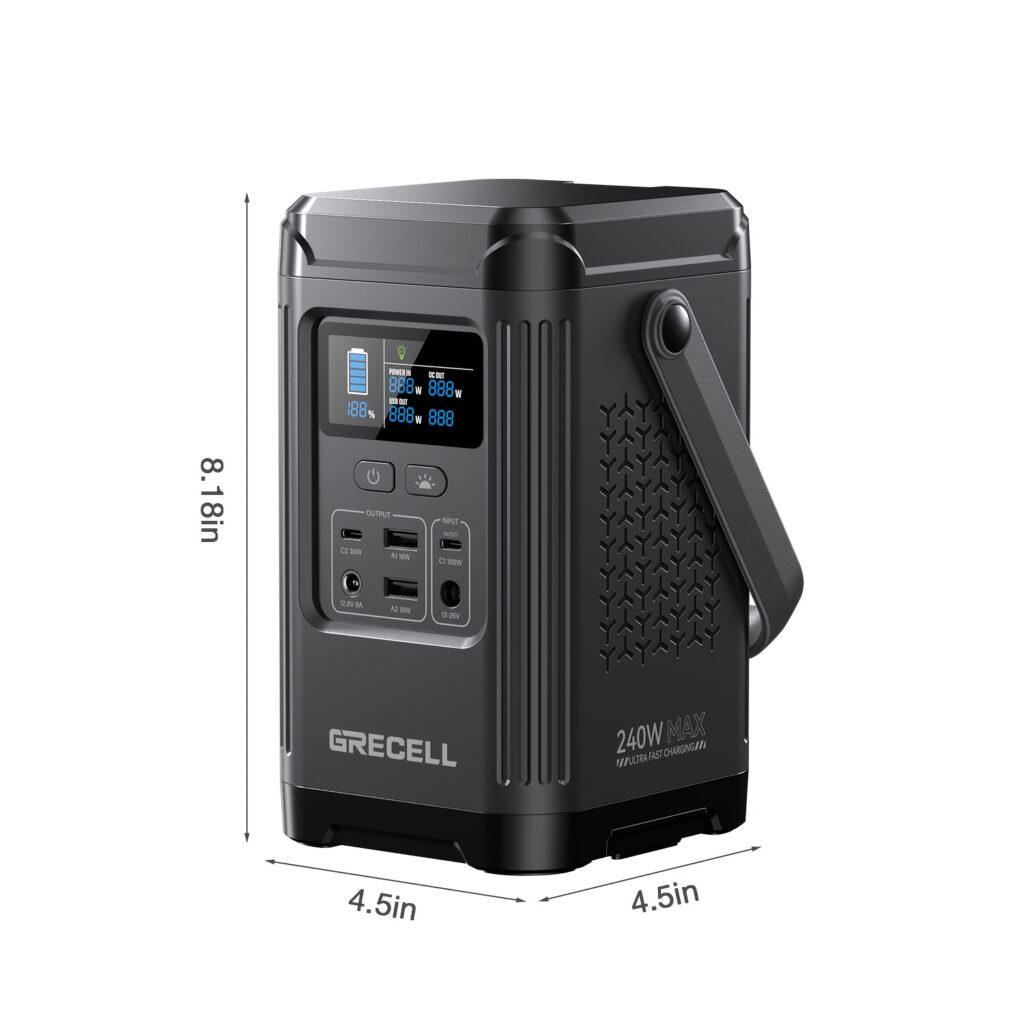240W Mobile Power Station Battery Pack