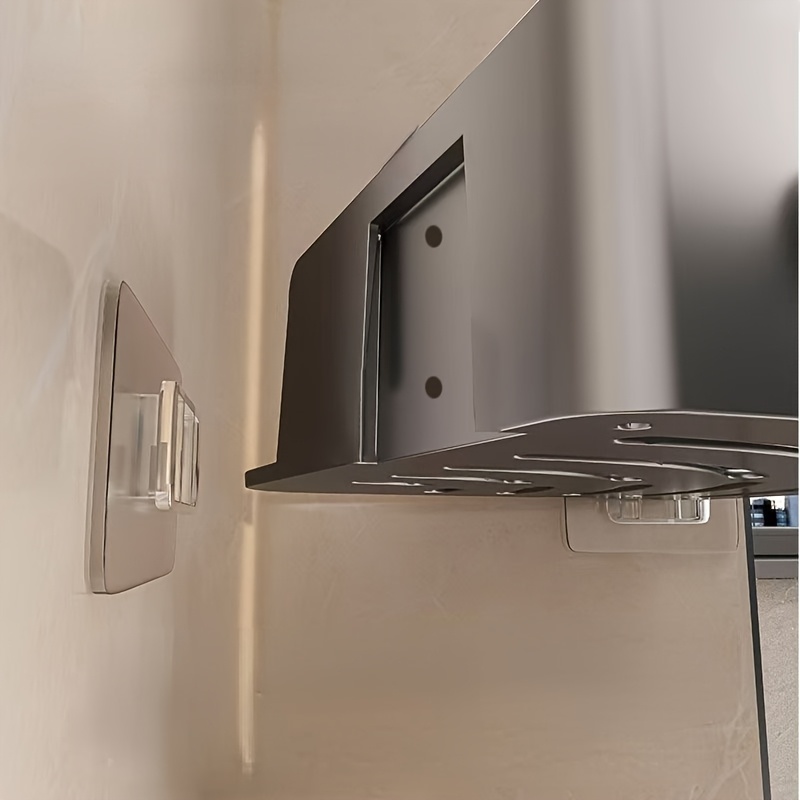 2PCS No Drill Bathroom Corner Shelves Shower Storage Rack