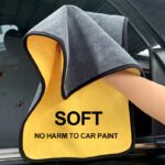 Double Layer Microfiber Car Cleaning Towel Ultra Absorbent