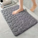 1pc Memory Foam Bath Mat Non Slip Plush Bathroom Rug