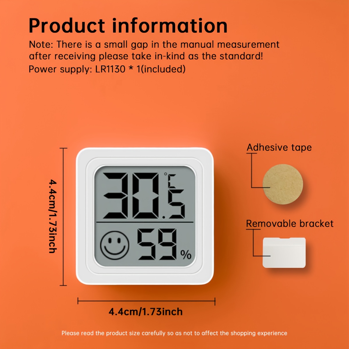 Digital Thermometer Indoor Temperature Monitor