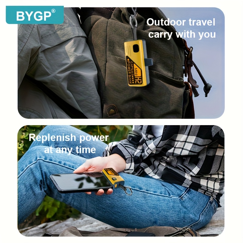 BYGP 5000Mah Mini Portable Charger