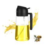 2 in 1 Oil Spray Bottle & Pouring Dispenser 470ml
