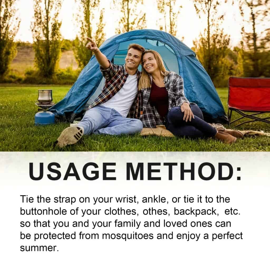 Mosquito Repellent Wristband Outdoor Anti Mosquito Bracelet