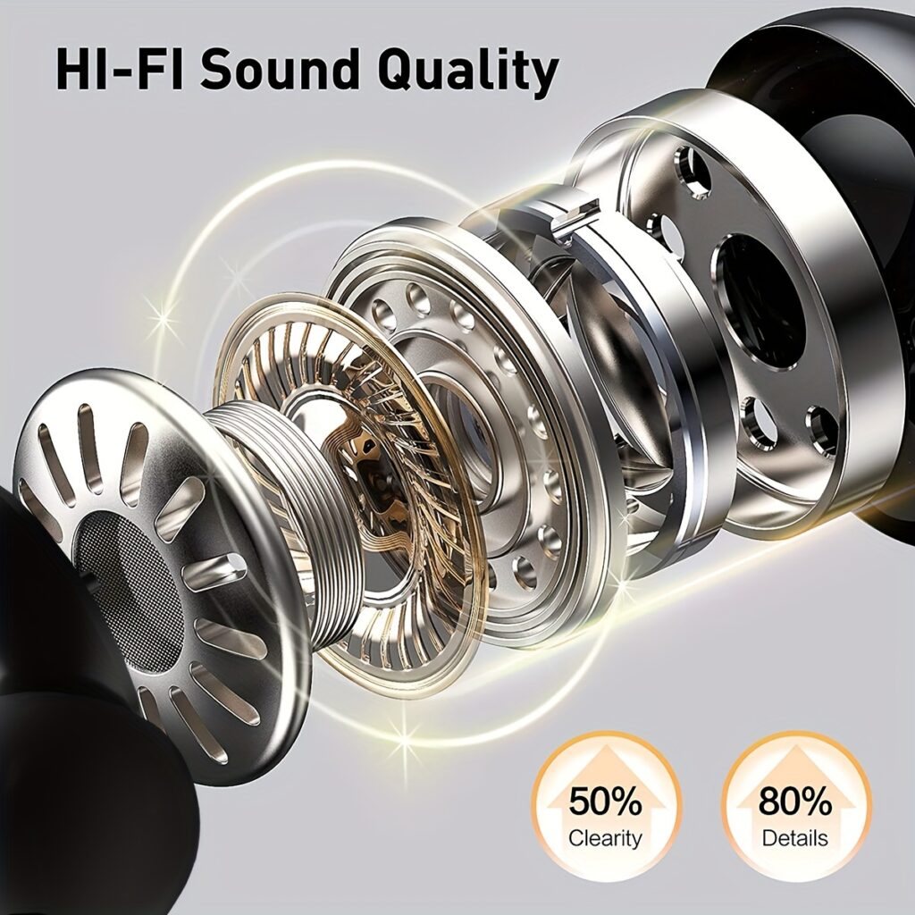 Wireless Earbuds TWS Noise Cancelling Sports Headphones