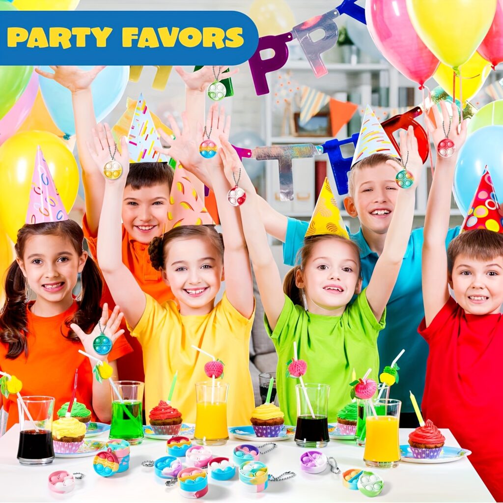 30PCS Fidget Toy Set Party Favors Pop Bubble Toys
