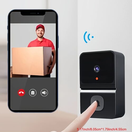 Smart WiFi Video Doorbell with Camera & Night Vision