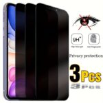3PCS Privacy Screen Protector Tempered Glass for iPhone
