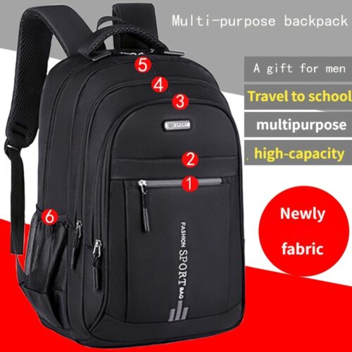 Large Capacity Travel Backpack for Men