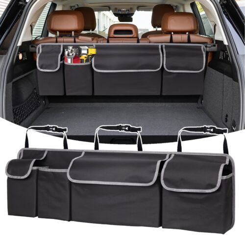 Large Capacity Storage Bag for Car Seats Made of 600D Oxford Cloth with Multiple Pockets