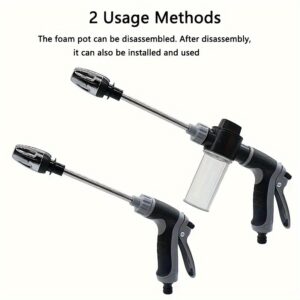 High Pressure Water Gun Foam Cannon Sprayer for Car Wash