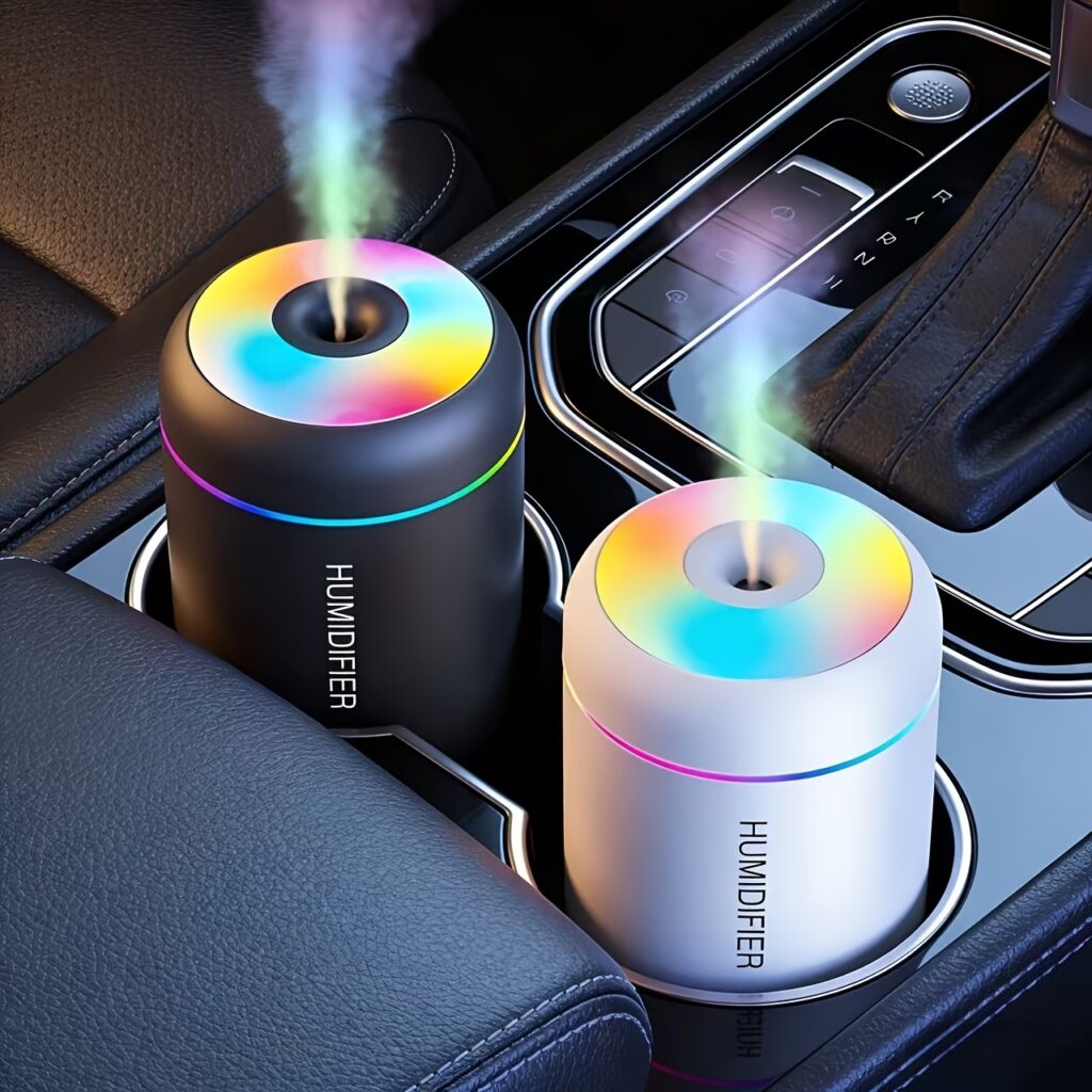 Aromatherapy Diffuser Humidifier LED Night Light Mist 1pc