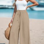 High Waist Loose Wide-Leg Trousers