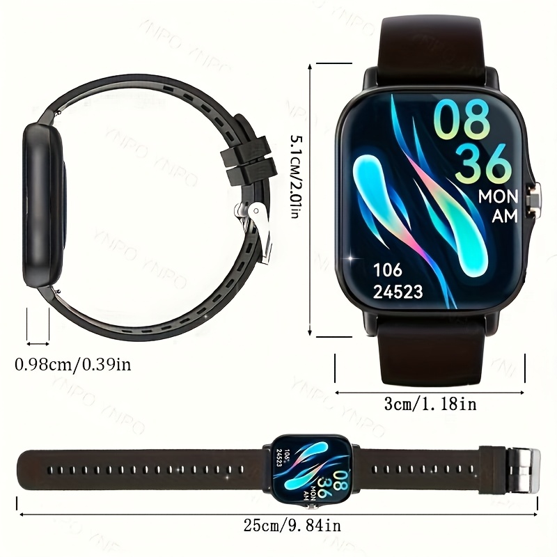 Smart Watch with Calling Sports Modes Notifications