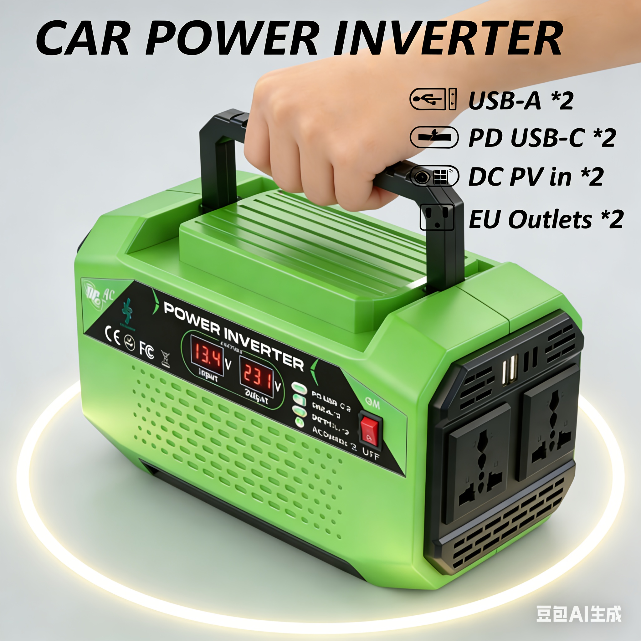 1000W/500W Power Inverter