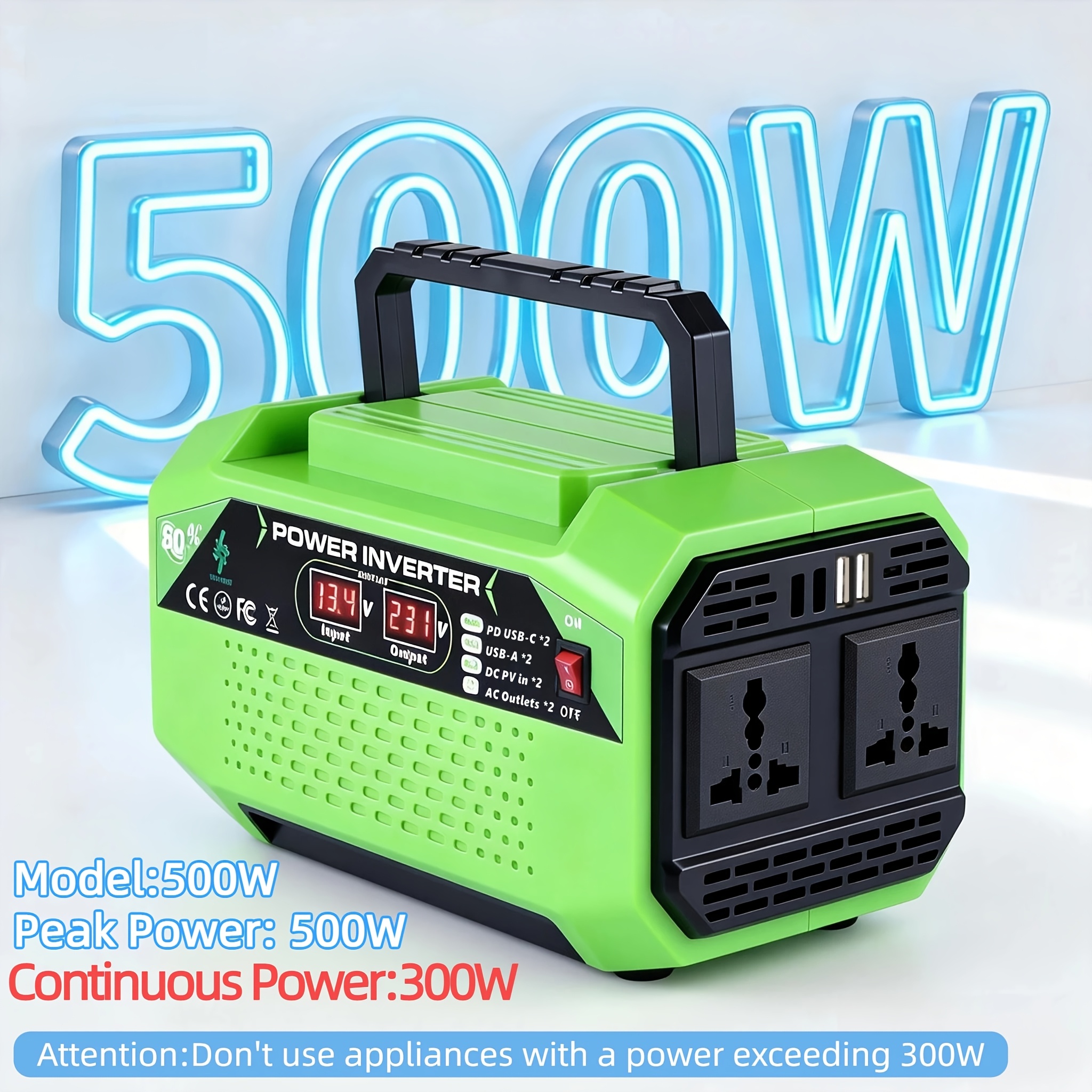 1000W/500W Power Inverter