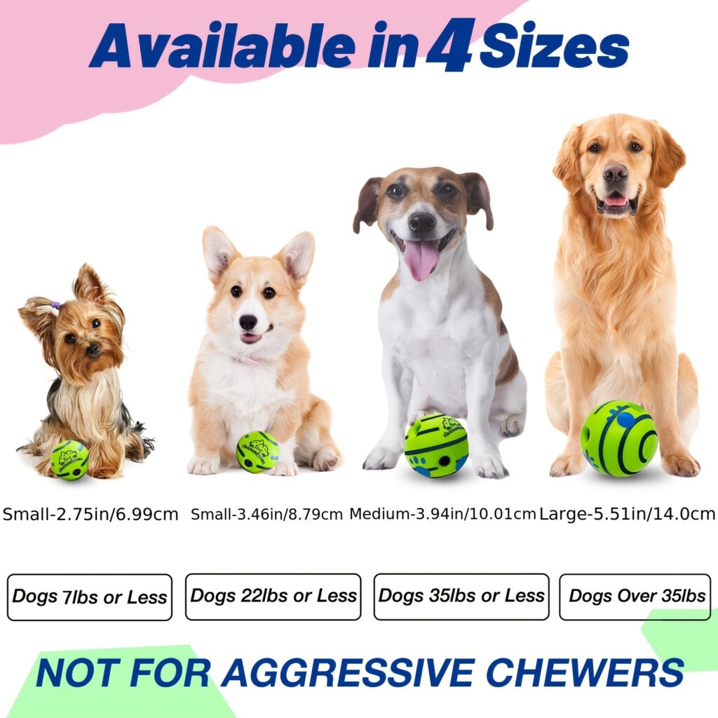 Interactive Dog Voice Ball – IQ Training Toy